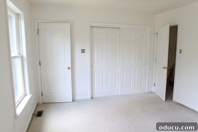 Fitness Room Transformation 6 How to paint a bedroom