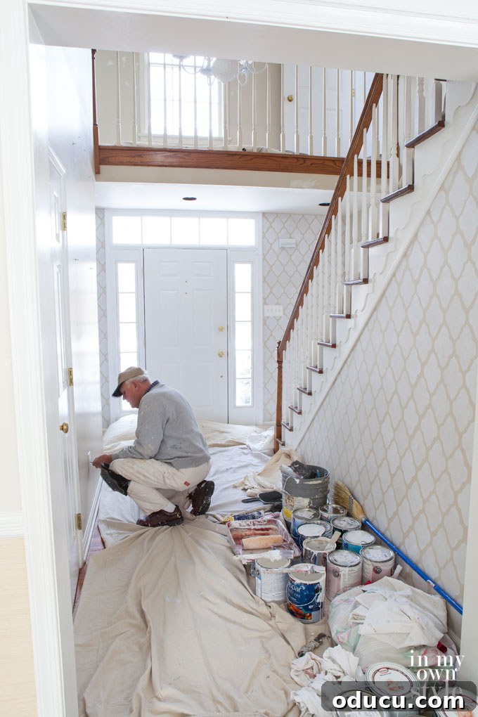 The Luminous Threshold: A Grand New Welcome 2 How to Paint Walls Effectively
