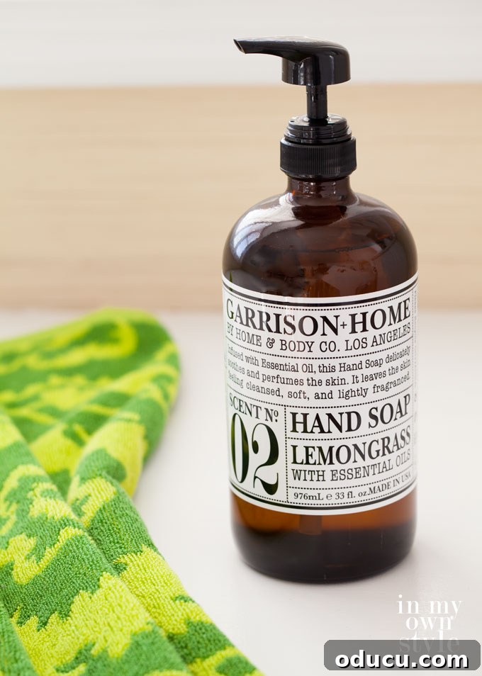 The Luminous Threshold: A Grand New Welcome 4 Garrison Home Hand Soap from HomeGoods