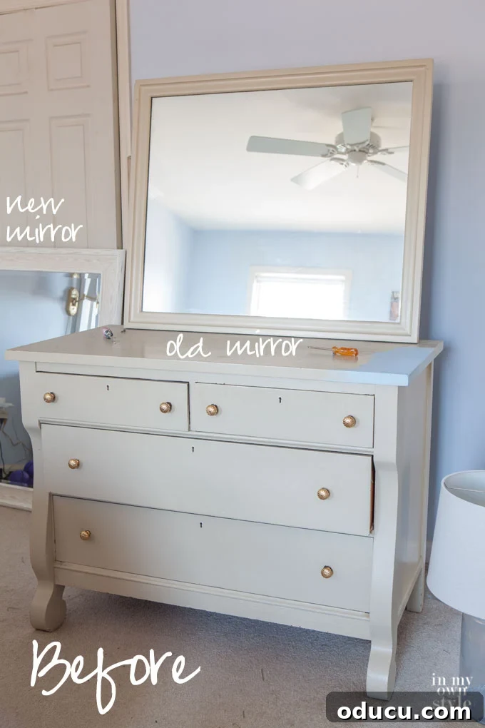 Premier Glossy White Paints 4 Old furniture before a glossy white paint makeover
