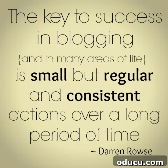 Daren Rose Blogging quote about passion