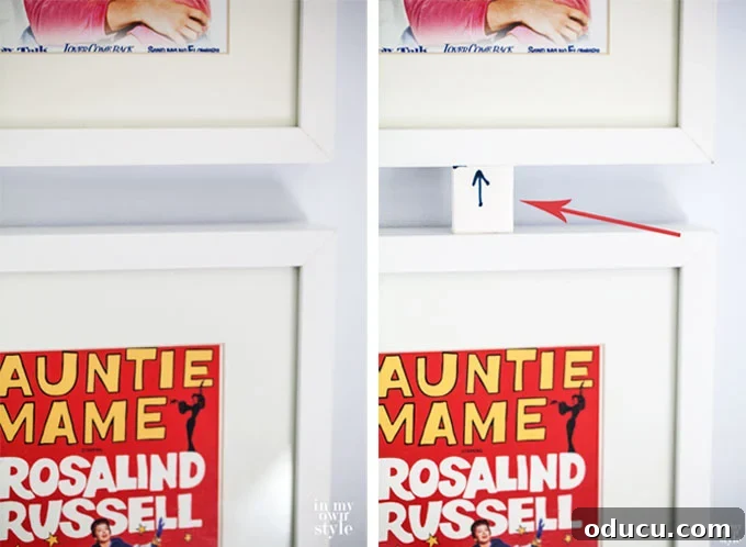 Free Art Ideas for Your Bedroom 13 How to hang frames in a gallery wall grid the easy way