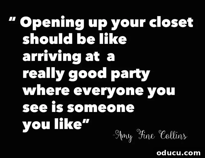 Fashion quotes to inspire closet organization Fashion quote about loving what you wear