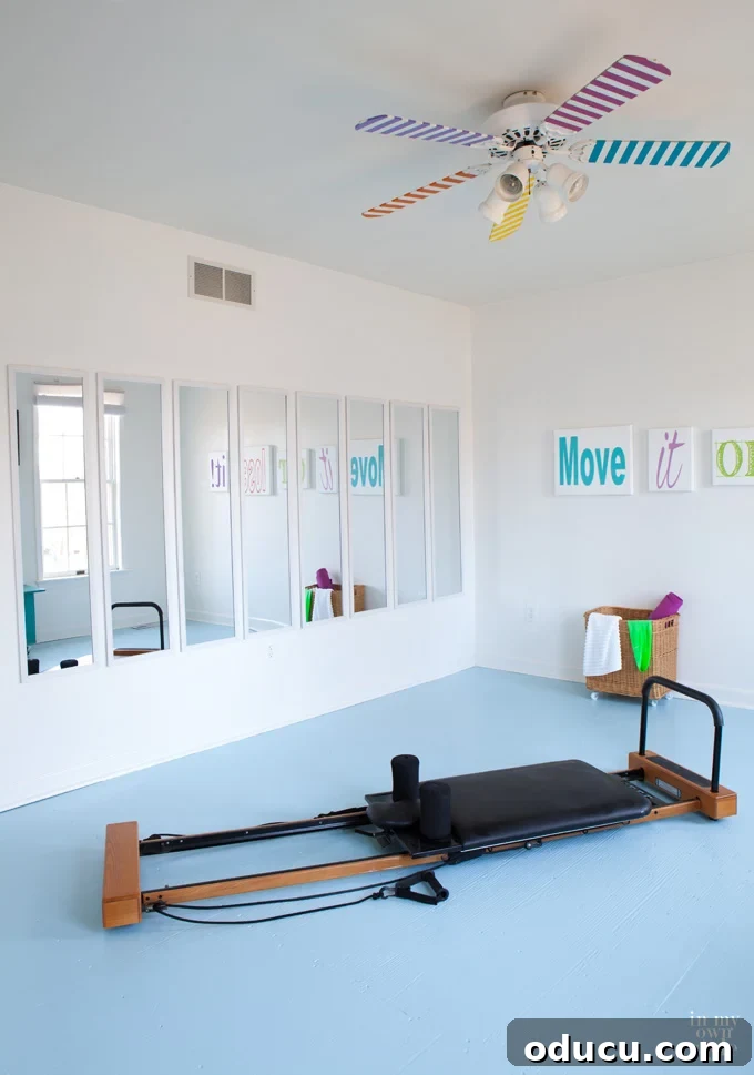 Summer's Finest Homes Revealed 9 How to turn a bedroom into a home gym - Fitness Room Ideas