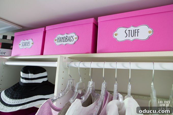 Declutter with Style: Free Printable Labels 4 Free printable labels for storage boxes