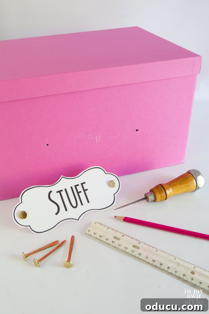 Declutter with Style: Free Printable Labels 7 Free printable labels for the DIYer