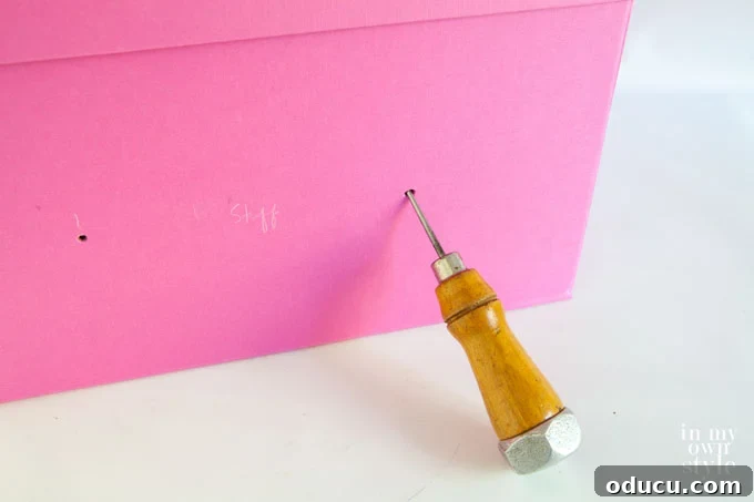 Declutter with Style: Free Printable Labels 8 How to attach labels to boxes