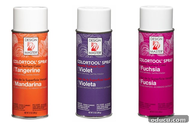 The Painted Petal Trend: Hydrangeas and Beyond 2 Design Master Floral Spray Paint for creative flower customization