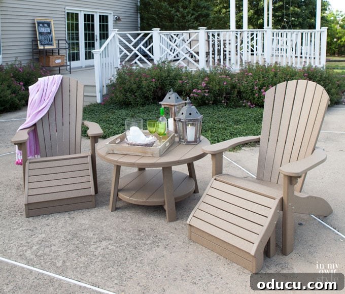 Sustainable Outdoor Elegance 2 Chic Patio Decorating Ideas with Outdoor Furniture