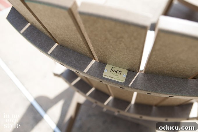 Sustainable Outdoor Elegance 5 Finch Polywood Outdoor Furniture for a Modern Patio