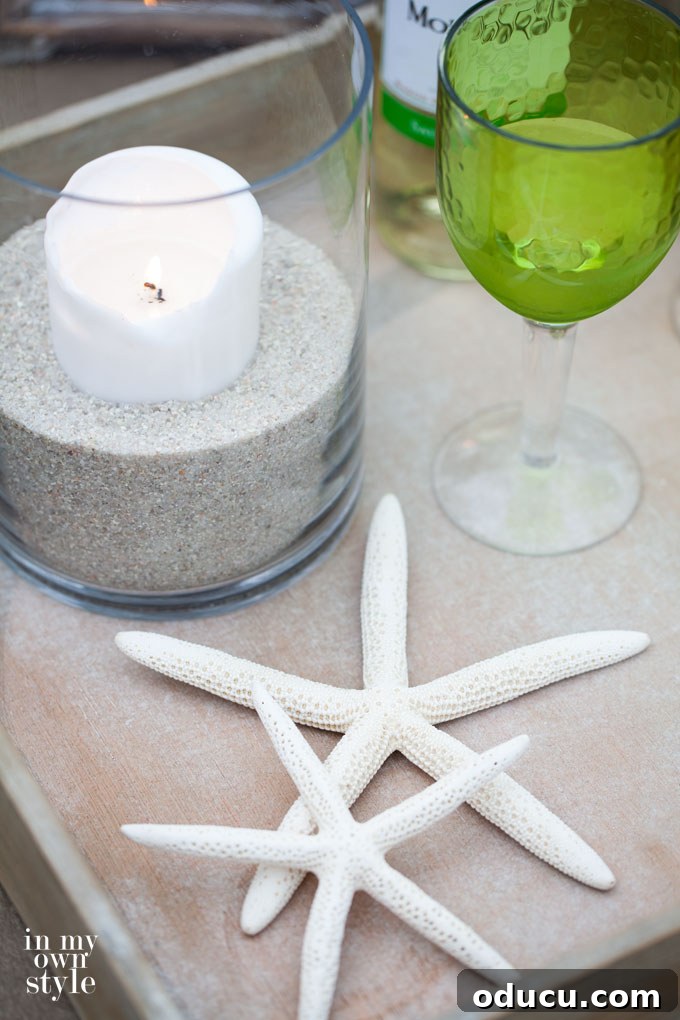 Sustainable Outdoor Elegance 7 Outdoor Decorating Ideas with Candles and Polywood Furniture