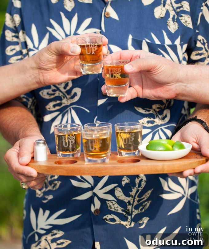 Crafting the Perfect Margarita 2 Margaritaville shot glass tray for serving tequila shots at a summer party