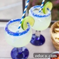 A refreshing pitcher of The Best Margaritas ready to be served.