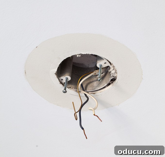 Paint Your Ceiling Light Fixture for a Brand New Look 4 Steps on how to change a light fixture safely
