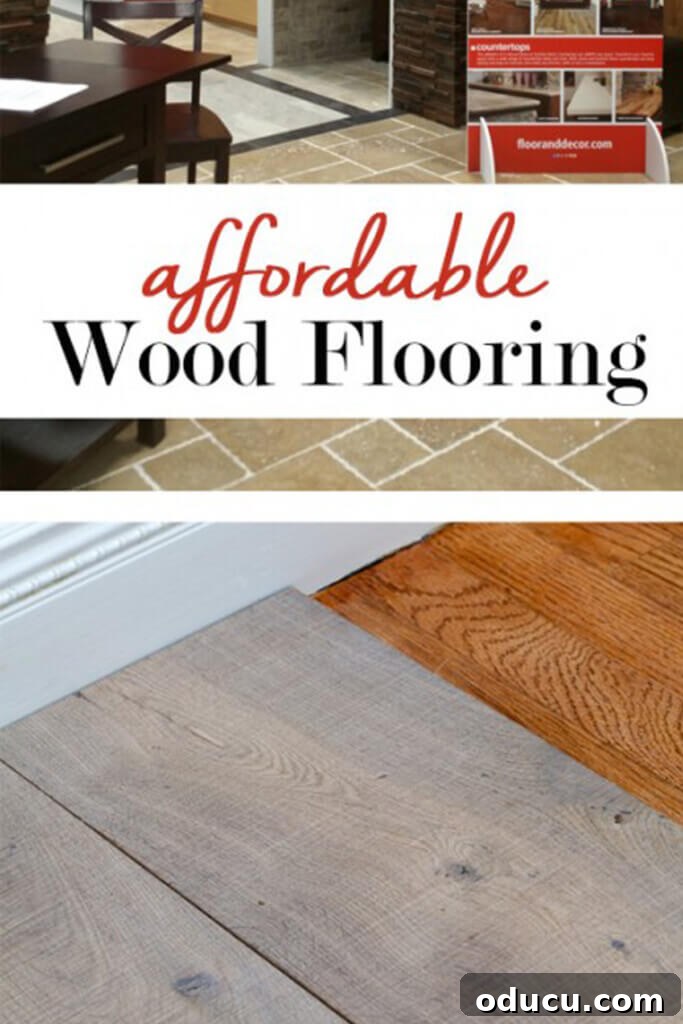 Future Home Visions 6 Affordable wood flooring options at Floor and Decor