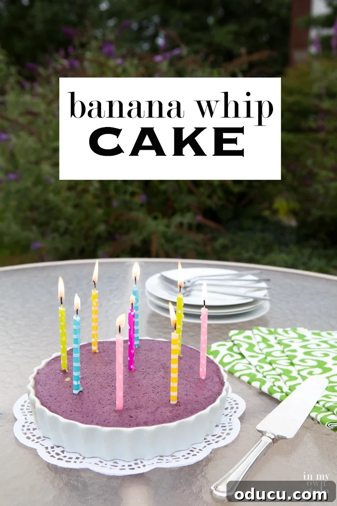 Velvet Vegan Banana Whip Cake 13 Want a yummy treat that is a healthy indulgence? Try making this banana whip cake for your next celebration. Guilt free dessert!