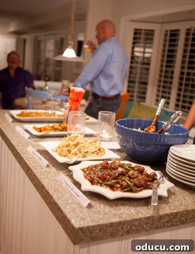 Hosting with Heart: Gourmet Giveaways & Leftover Love 4 Wok-Wednesday-party