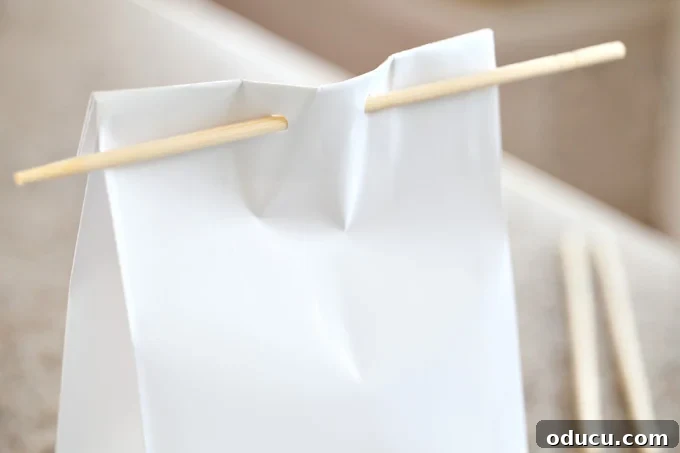 Hosting with Heart: Gourmet Giveaways & Leftover Love 8 Ideas-using-chopsticks