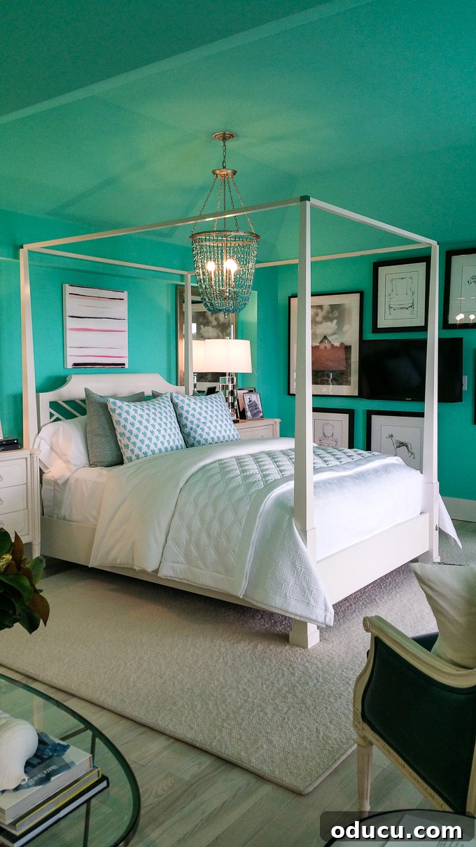 Step Inside the HGTV Dream Home 2016 25 A brightly lit area on the second floor of the HGTV Dream Home 2016, leading towards the luxurious master suite.