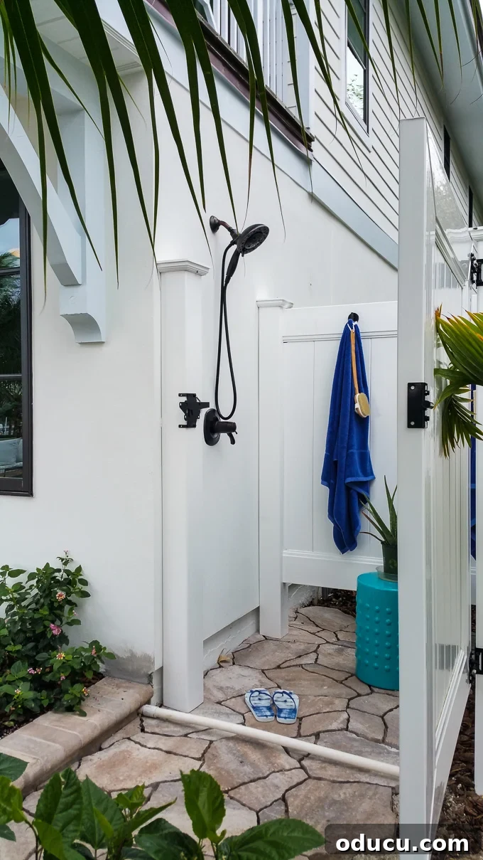 Step Inside the HGTV Dream Home 2016 40 A picturesque scene of the pool and tranquil waterfront at the HGTV Dream Home 2016, perfect for a peaceful escape.