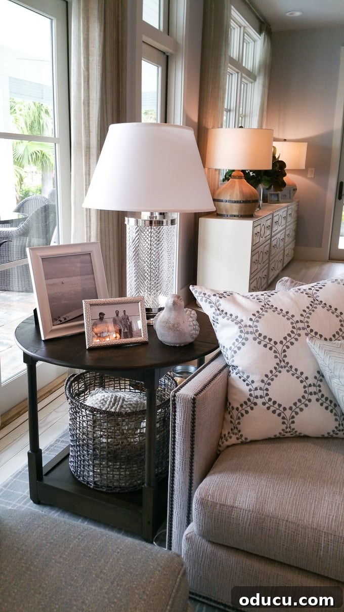 Step Inside the HGTV Dream Home 2016 7 Another view of the elegant interior of the HGTV Dream Home 2016, featuring thoughtfully chosen furnishings and decor.