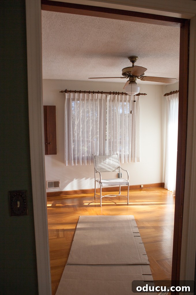 A Glimpse Inside My Brand New Home 7 Kitchen seating area with a window overlooking the outside.