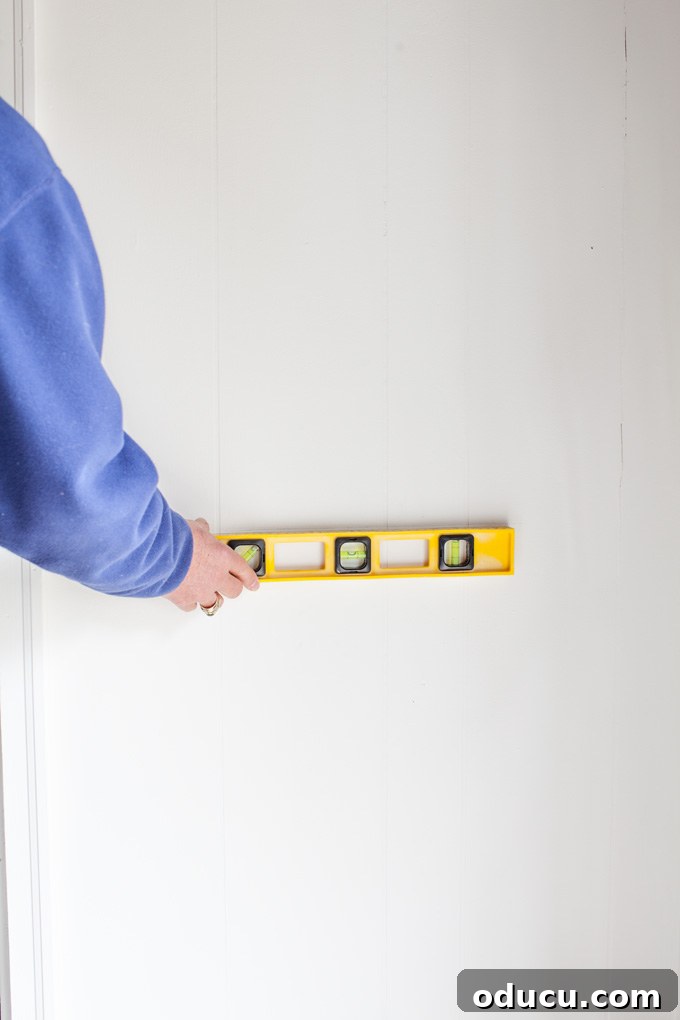 Crafting a Compact Mudroom 6 How-to-hang-a-Closetmaid-Cubeicals