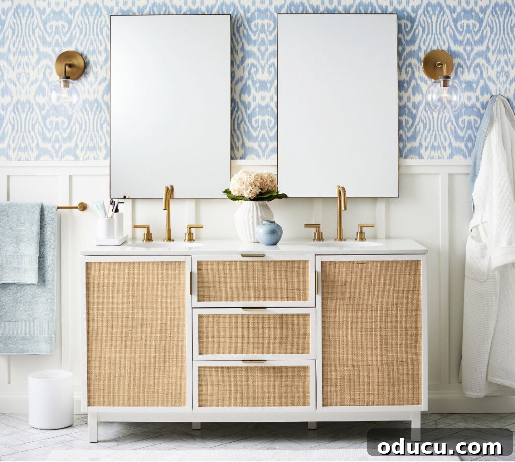 Spa-Worthy Sanctuary: Primary Bathroom Remodel 6 Pottery Barn sink vanity