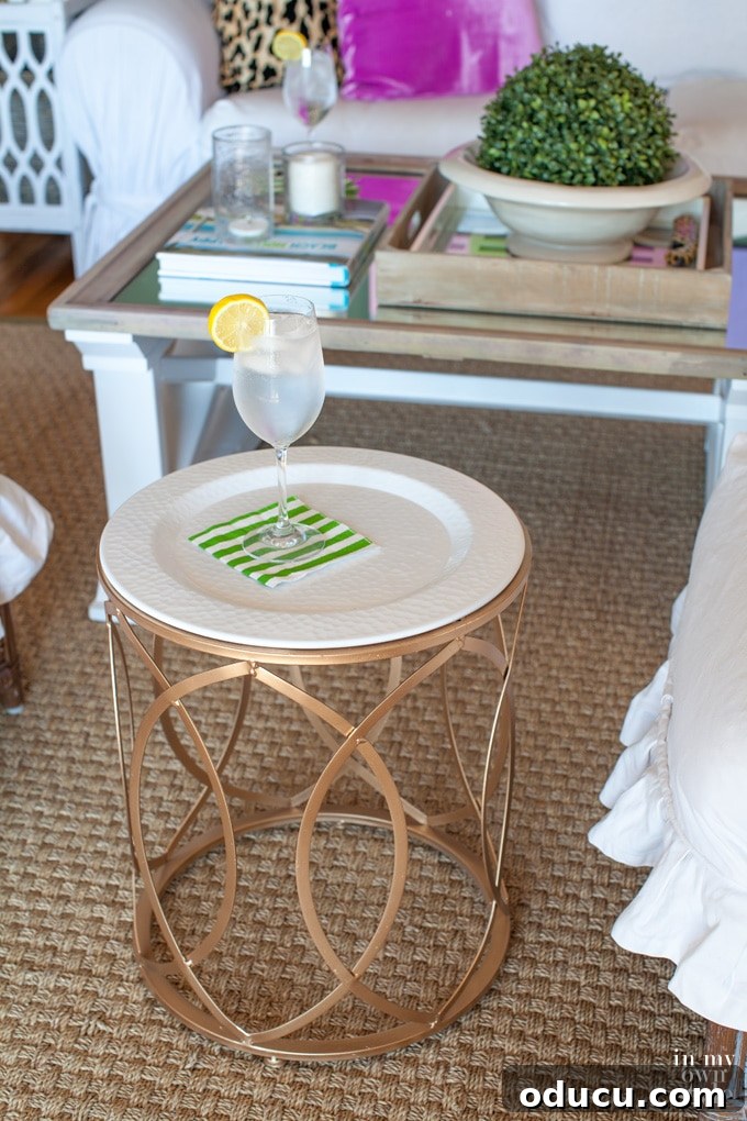 Transform Your Stacking Tables with Spray Paint 7 Decorating ideas with space-saving and functional nesting tables