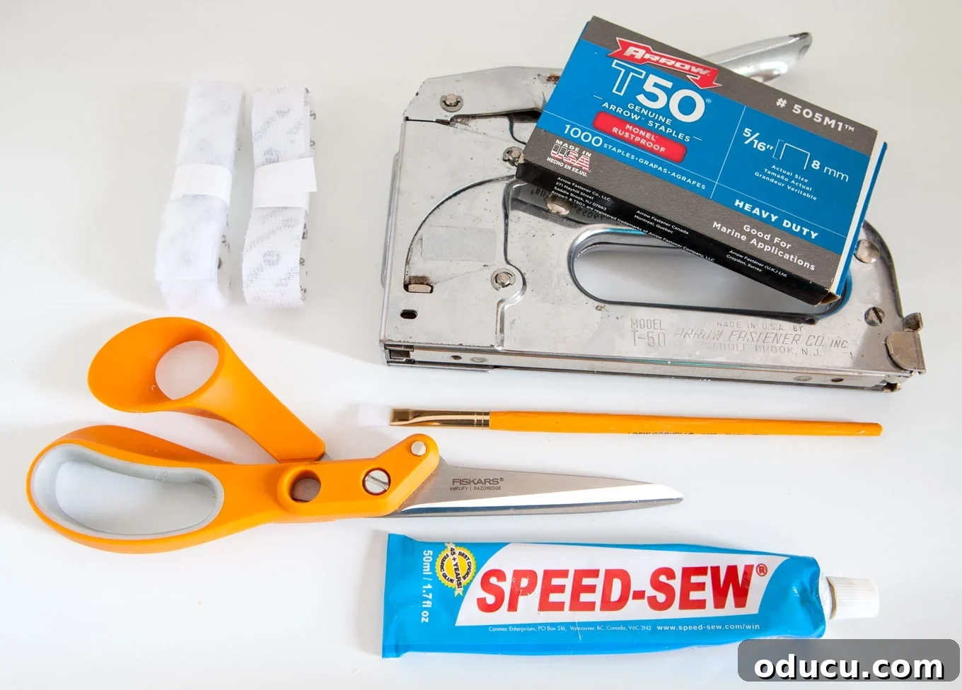 Upcycled Cushioned Headboard 7 Essential supplies for making a cushioned headboard