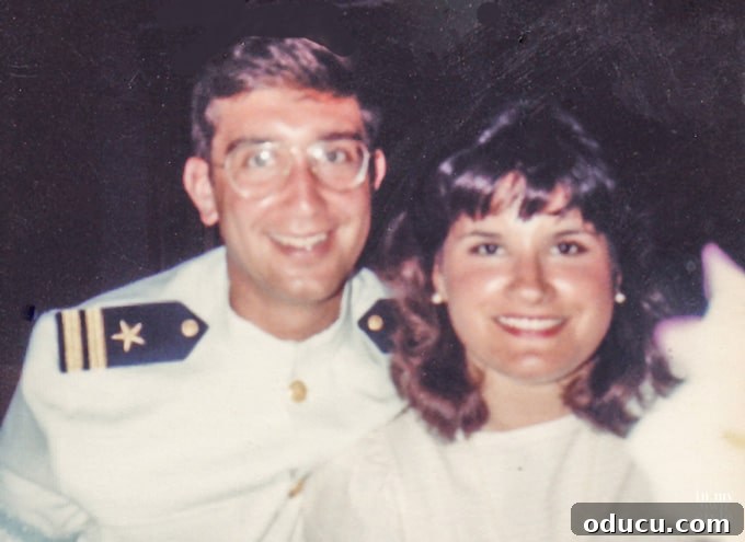 Ed and Diane at a Wedding - Soon After Meeting