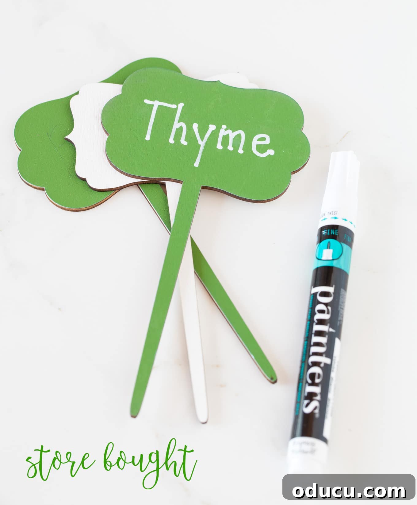 Artful Plant Labels 4 garden markers from Michaels