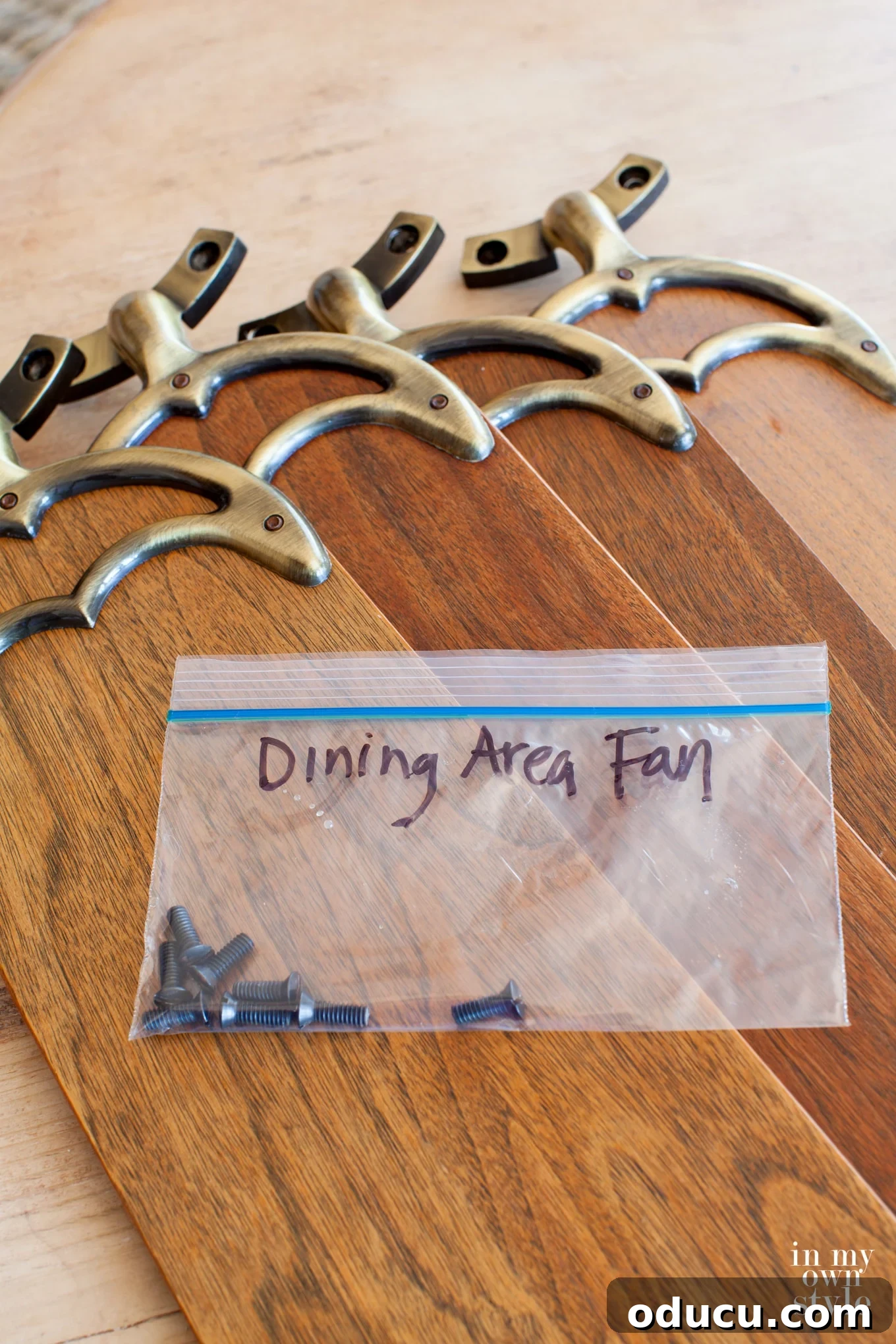 Paint Your Ceiling Fan In-Place 8 Instructions for removing ceiling fan blades to prepare for painting