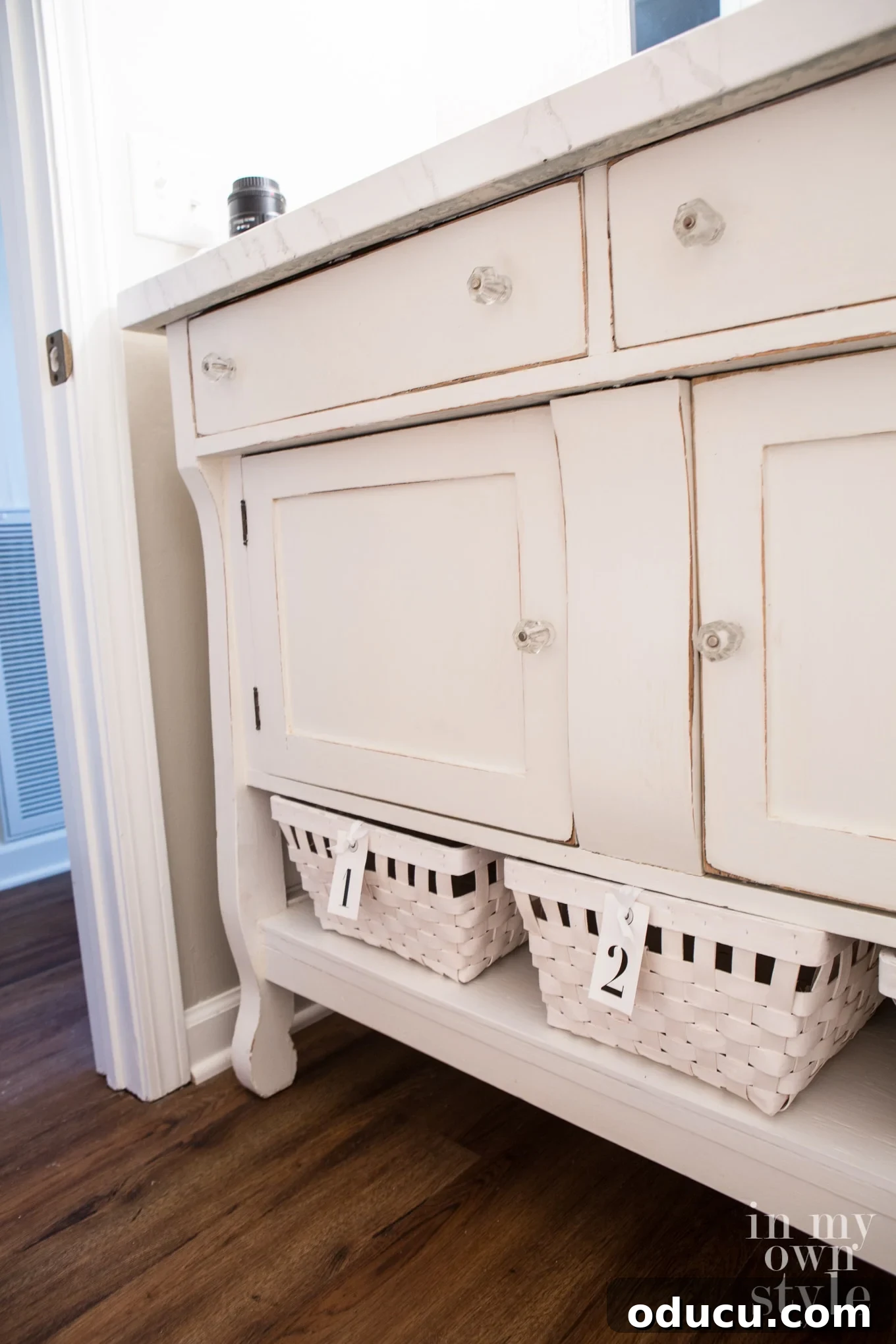Whispered Elegance: Powder Room Transformation 10 Powder Room Makeover After-4