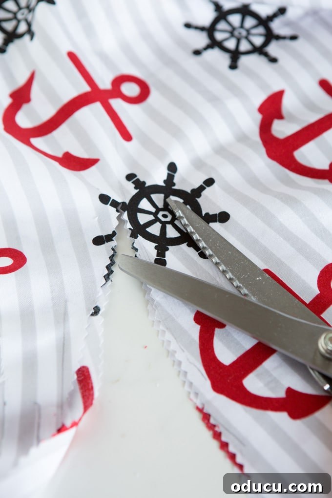 Quick Stitch-Free Round Outdoor Tablecloth 9 no sew decorating techniques that work