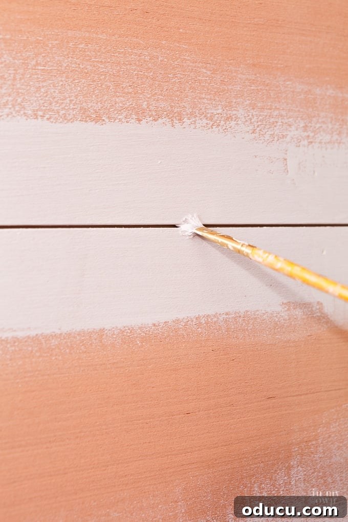 Effortless Shiplap Wood Wall Installation 17 How to install a wood horizontal plank wall the easy way