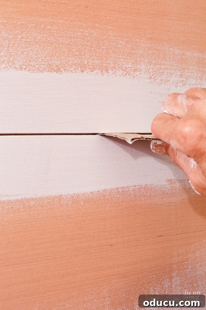Effortless Shiplap Wood Wall Installation 18 How to add wood planks to a wall the fast and easy way.