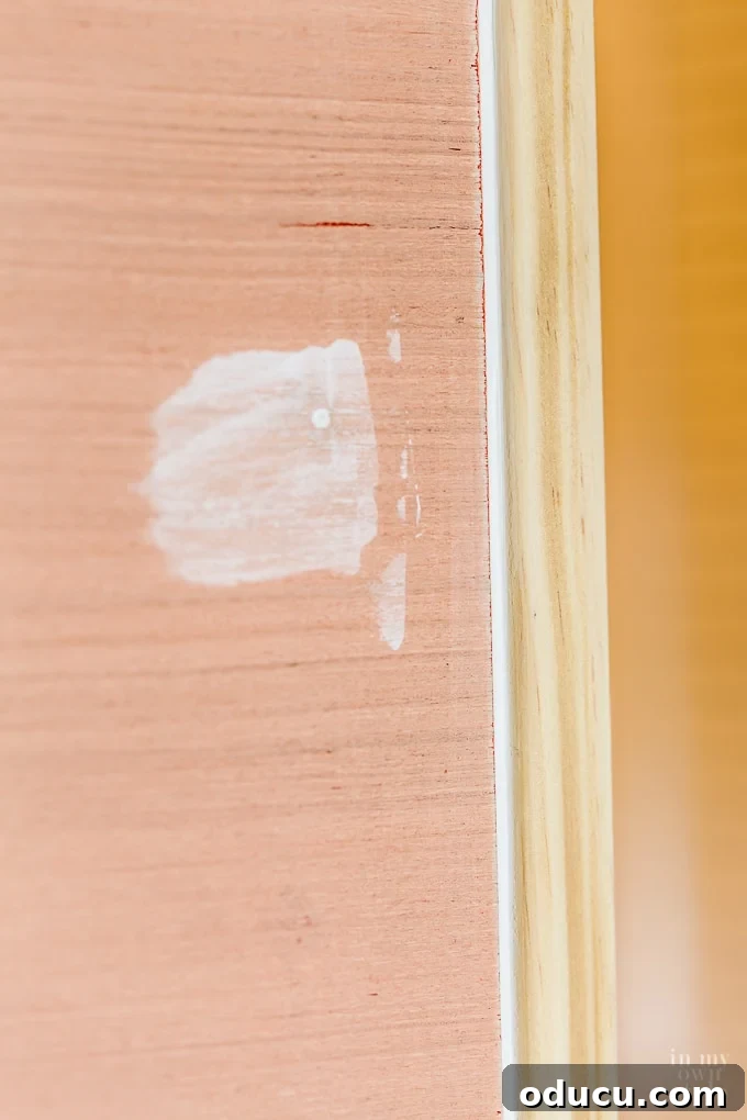 Effortless Shiplap Wood Wall Installation 10 How to Plank a wall-5