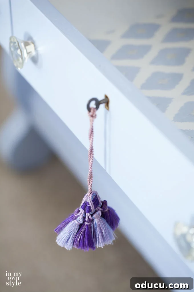 Stop the Wobble: How to Secure Inexpensive Cabinet Knobs 5 Key tassel for furniture drawers with decorative knobs