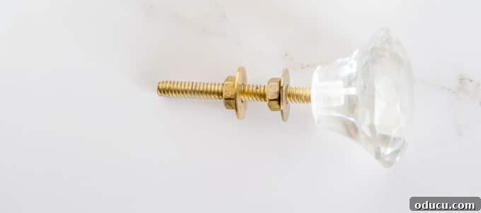 Stop the Wobble: How to Secure Inexpensive Cabinet Knobs 8 How to tighten a cabinet knob with an attached screw