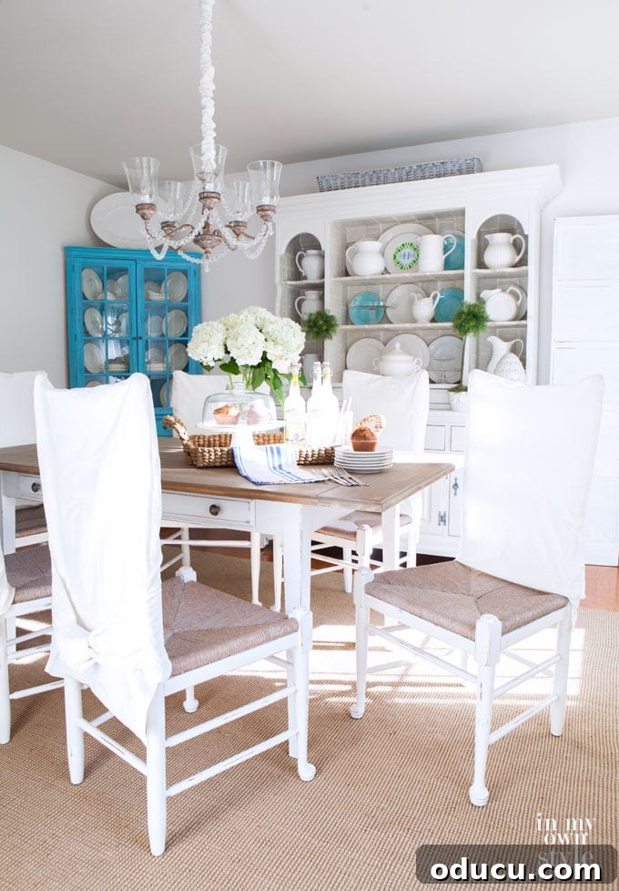 Small Closet, Mighty Makeover 2 White-decorating-color-scheme-for-dining-rooms