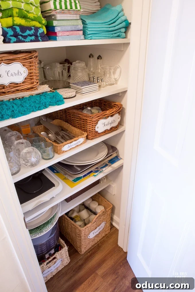 Small Closet, Mighty Makeover 8 Chaina closet organizing idea