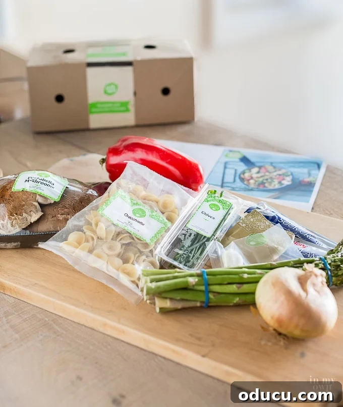 Hello, Yummy! HelloFresh 4 Fresh, pre-portioned Hello Fresh meal ingredients ready for cooking