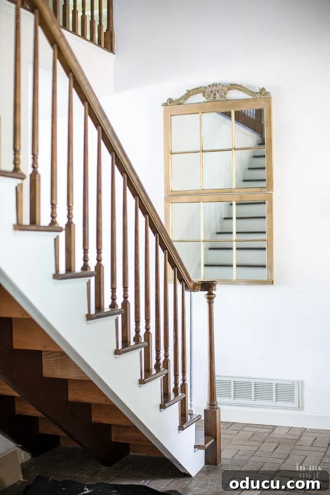 DIY Stair Riser Transformation 14 Staircase painting