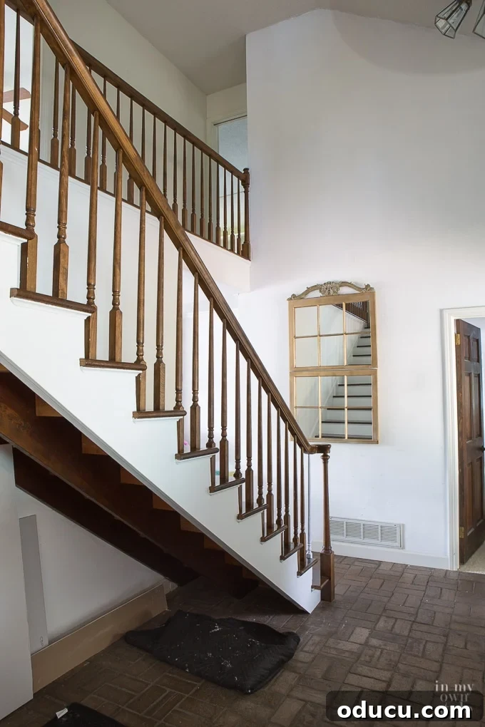 DIY Stair Riser Transformation 15 How to paint staircase risers