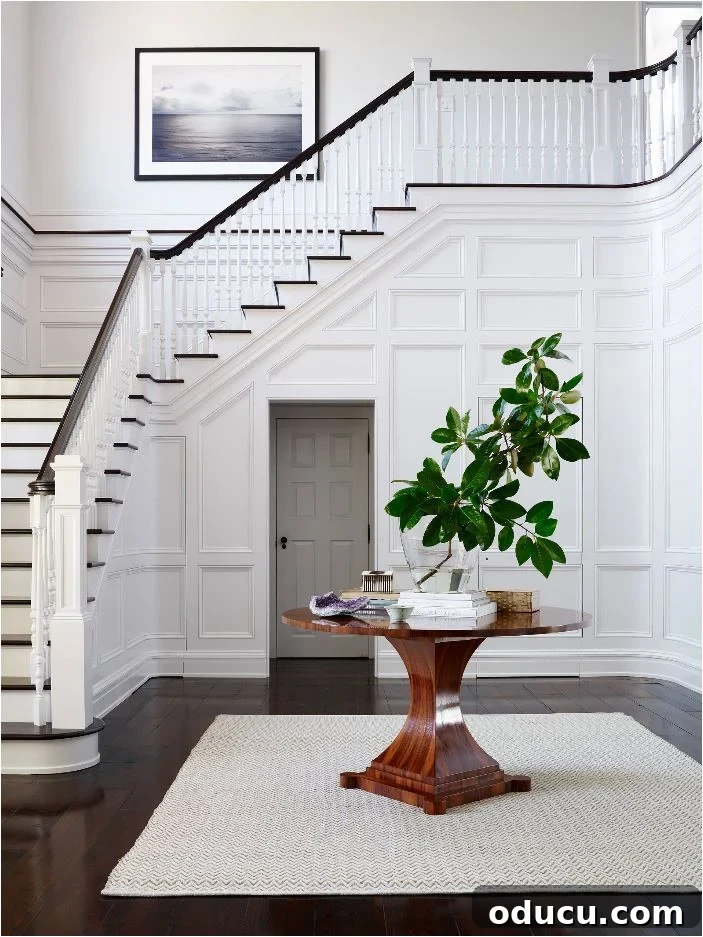 DIY Stair Riser Transformation 4 Cronk Duch Architecture foyer staircase
