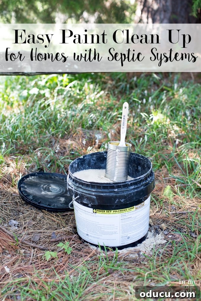Effortless Paint Cleanup Hacks 17 Easy paint clean up for homes with septic systems
