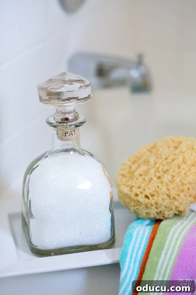 Doorknob Bottle Alchemy 3 How to repurpose a Patron bottle into a pretty bottle with a crystal top to hold bath salts