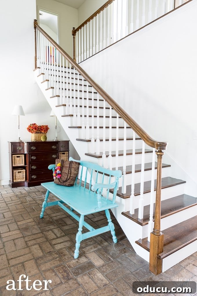 Revamp Your Stairs: Flawless Spindle Painting Made Simple 3 Staircase makeover on a budget and painting staircase balusters