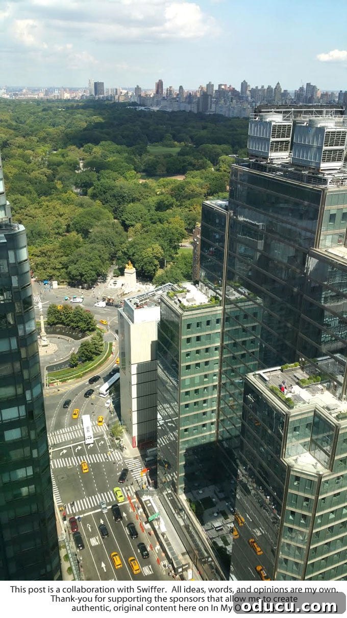 Swiffer's NYC: Sparkle, Groove, and Style 2 View of NYC from Good Housekeeping Magazine's offices
